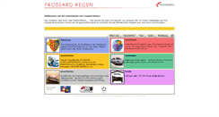 Desktop Screenshot of frossard-reisen.ch